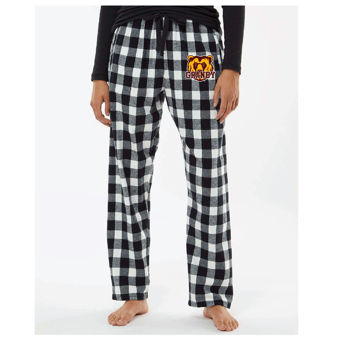 Granby Bears PTO: Women's Haley Flannel Pants - BW6620