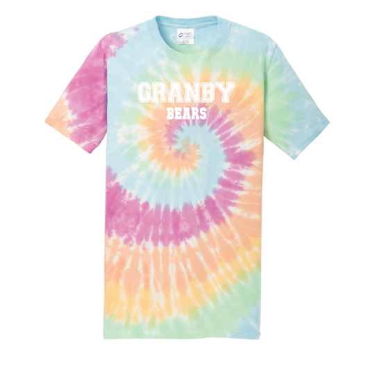 Granby Bears PTO: PC147 Granby Bears Tye Dye Tee