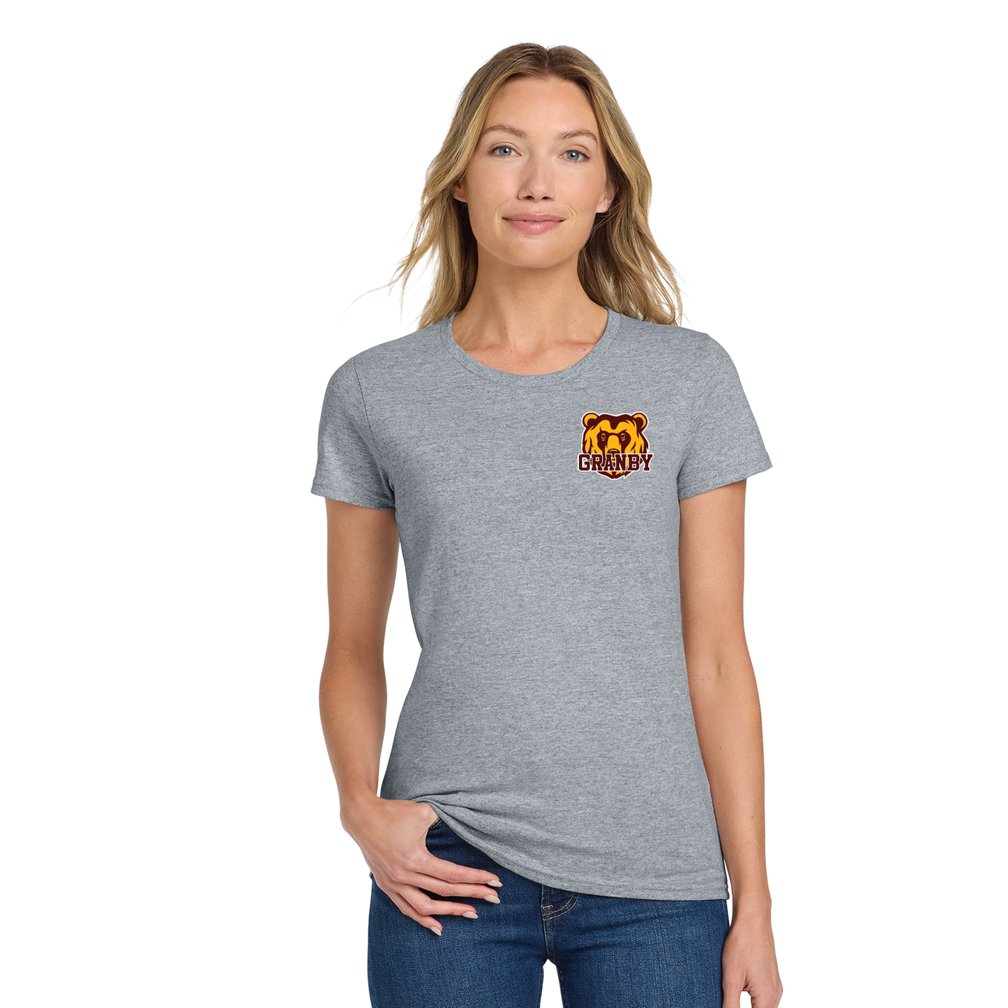 Granby Bears PTO: Women's Cotton T Shirt 5000L