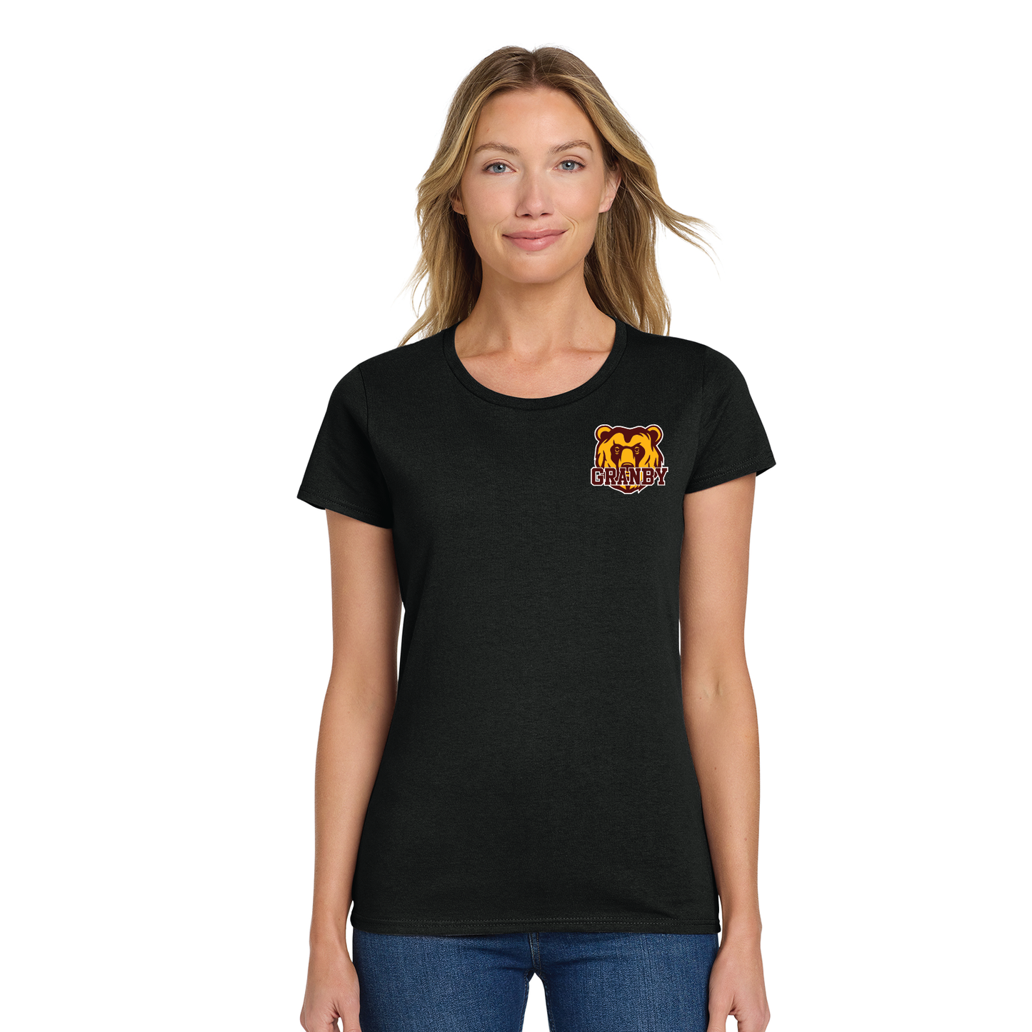 Granby Bears PTO: Women's Cotton T Shirt 5000L