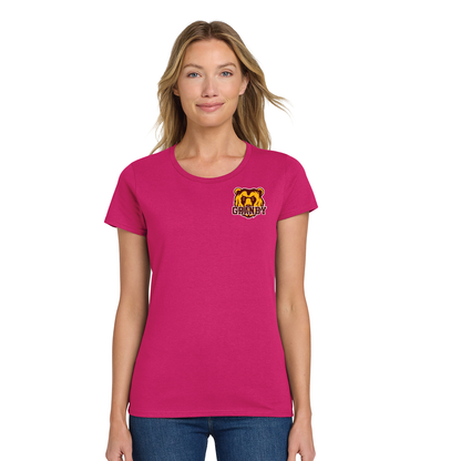 Granby Bears PTO: Women's Cotton T Shirt 5000L