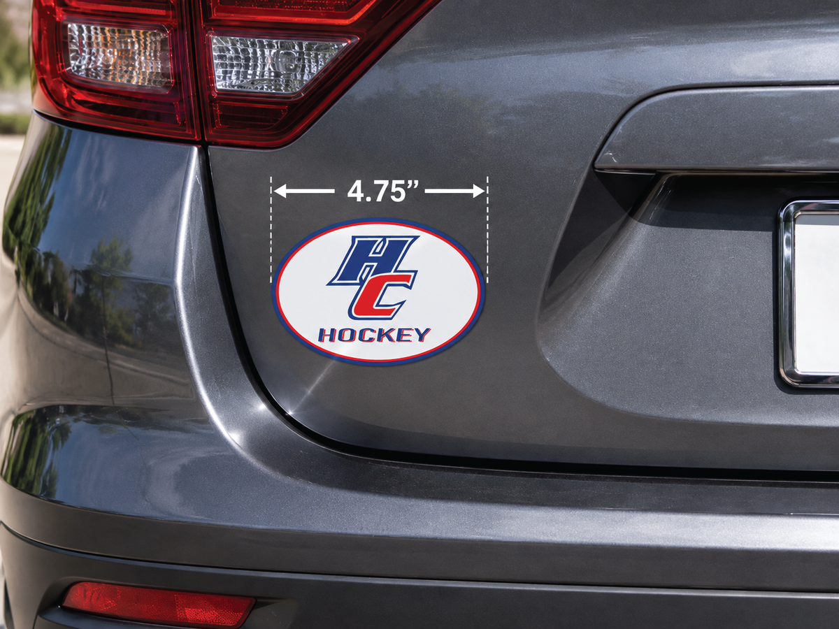 HC Hockey: Fat Head Removable Sticker (4.74"x 3.5")