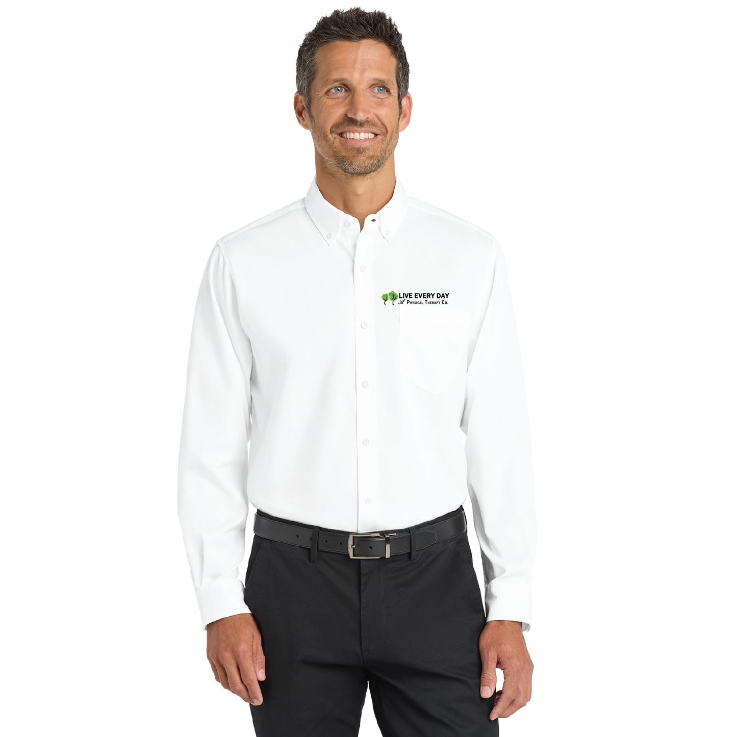 Live Every Day: S663  Port Authority® SuperPro™ Twill Shirt