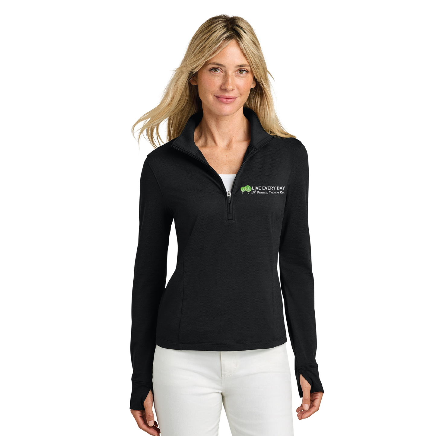 Live Every Day: TMA42778 TravisMathew Women's Onward 1/2-Zip