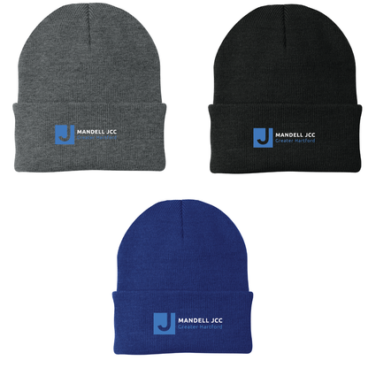 Mandell JCC: Port & Co™ Knit Cap. CP90