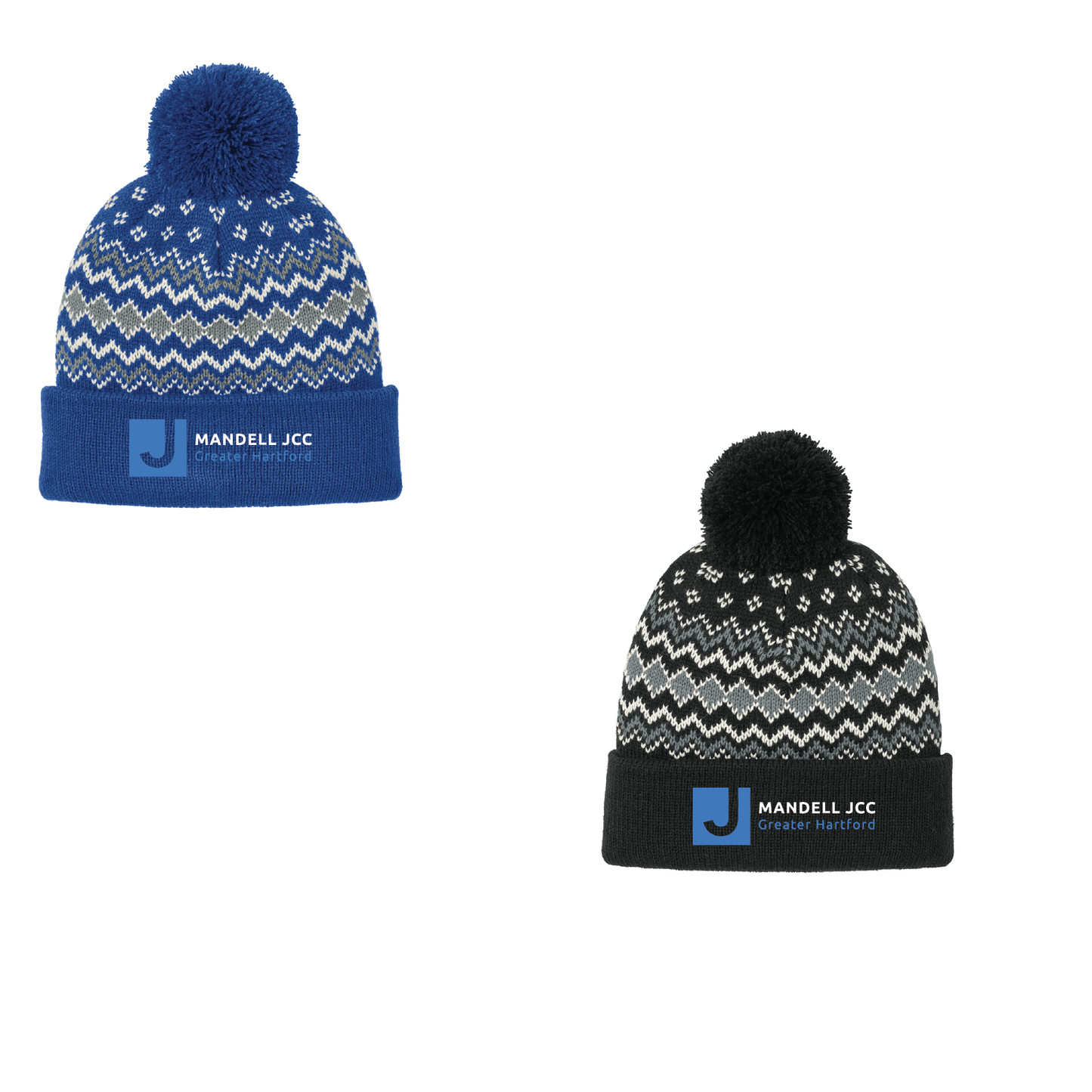 Mandell JCC: Port Authority® Alpine Pom Beanie. C991