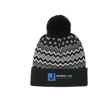 Mandell JCC: Port Authority® Alpine Pom Beanie. C991