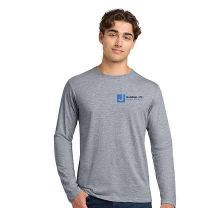 Mandell JCC:  Longsleeve Cotton Tee G2400