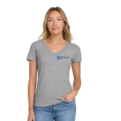 Mandell JCC: Gildan Softstyle® Women's Fit V-Neck T-Shirt. 64V00L