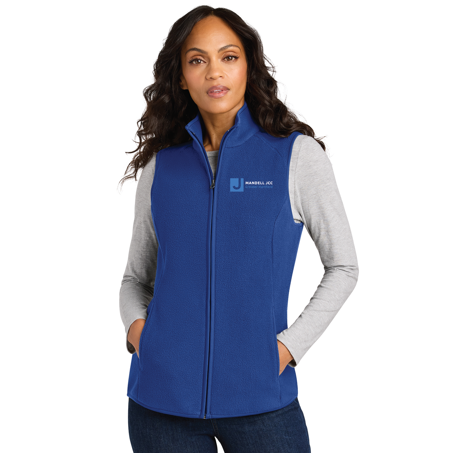 Mandell JCC: Port Authority® Women’s C-FREE® Fleece Vest. L702