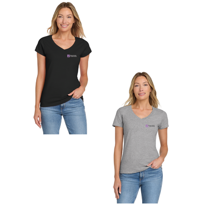 Mandell JCC Fitness Center: Gildan Softstyle® Women's Fit V-Neck T-Shirt. 64V00L