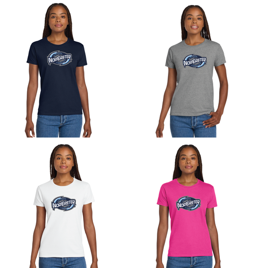 Noreaster Hockey: Women's Cotton T Shirt 2000L