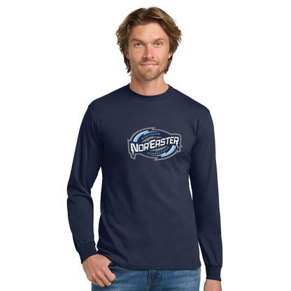 Noreaster Hockey: Youth & Adult Longsleeve Cotton Tee G2400