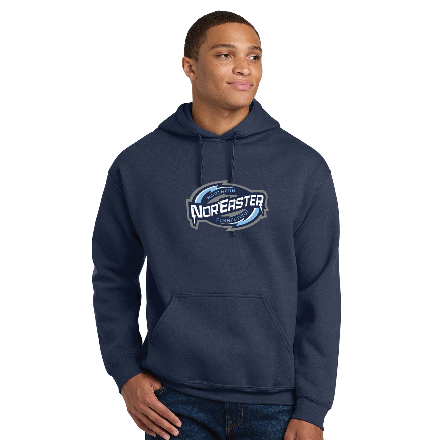 Noreaster Hockey: Youth & Adult Hooded Sweatshirt 18500