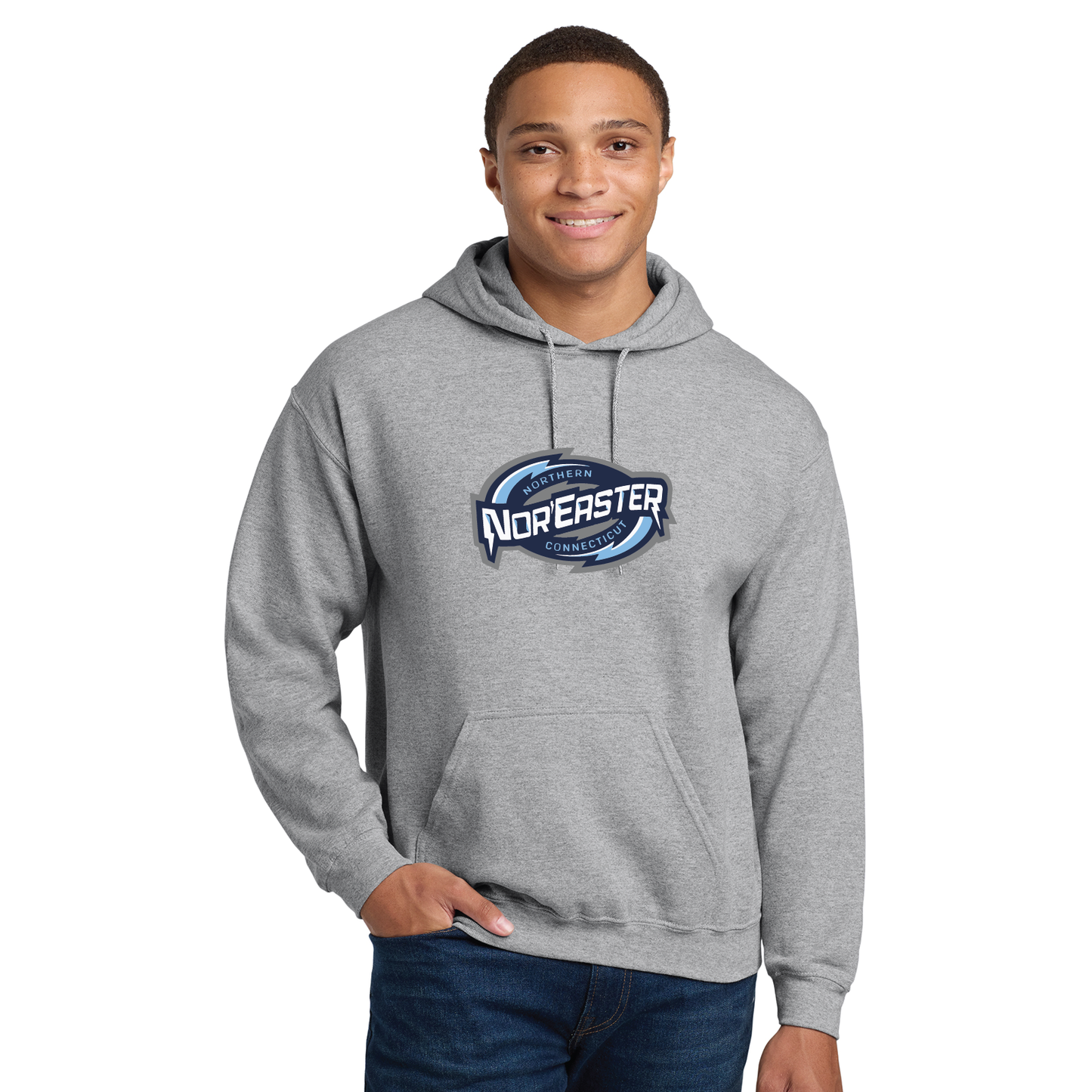 Noreaster Hockey: Youth & Adult Hooded Sweatshirt 18500