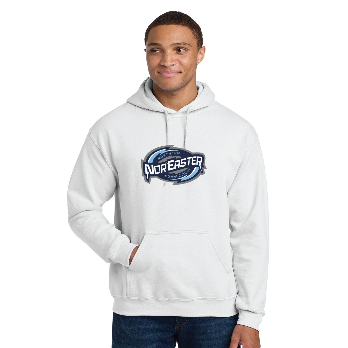 Noreaster Hockey: Youth & Adult Hooded Sweatshirt 18500