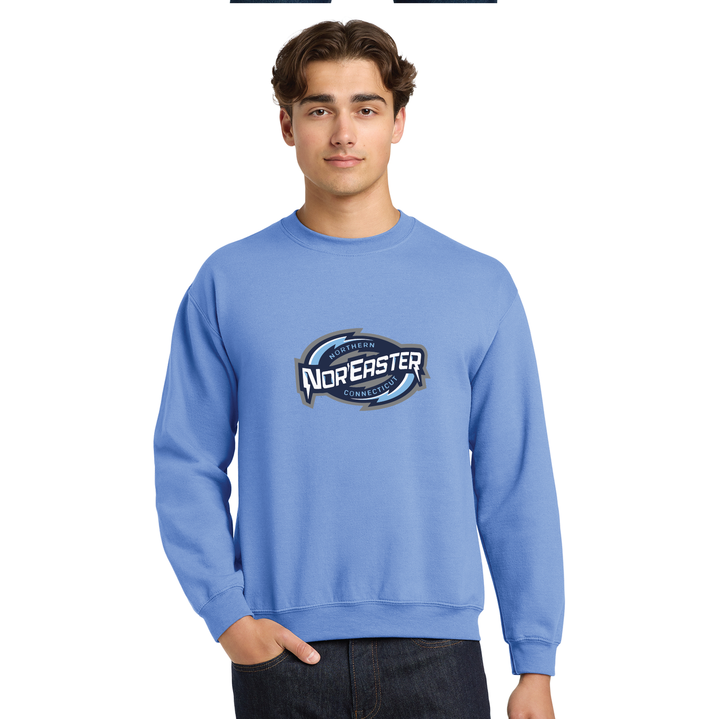 Noreaster Hockey: Youth & Adult Crewneck Sweatshirt 18000