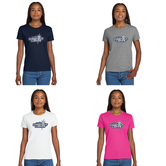 Northern Lights Hockey: Women's Cotton T Shirt 2000L
