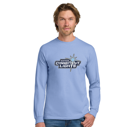 Northern Lights Hockey: Youth & Adult Longsleeve Cotton Tee G2400