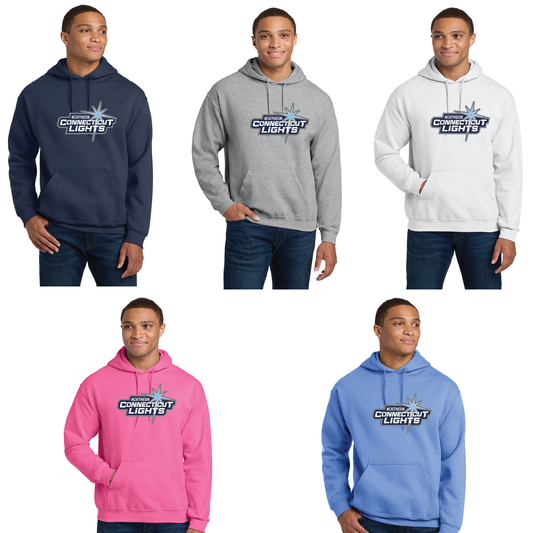 Northern Lights Hockey: Youth & Adult Hooded Sweatshirt 18500