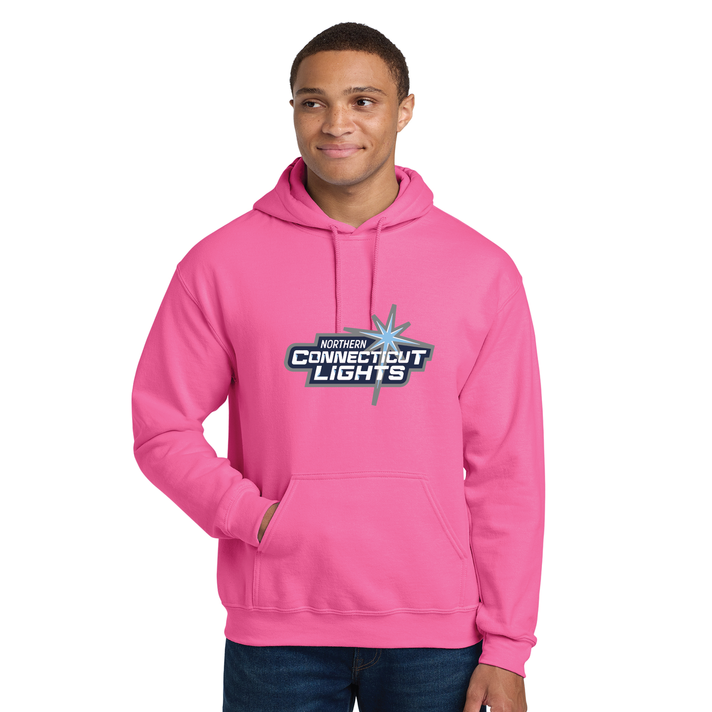 Northern Lights Hockey: Youth & Adult Hooded Sweatshirt 18500