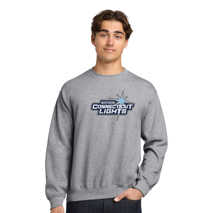 Northern Lights Hockey: Youth & Adult Crewneck Sweatshirt 18000