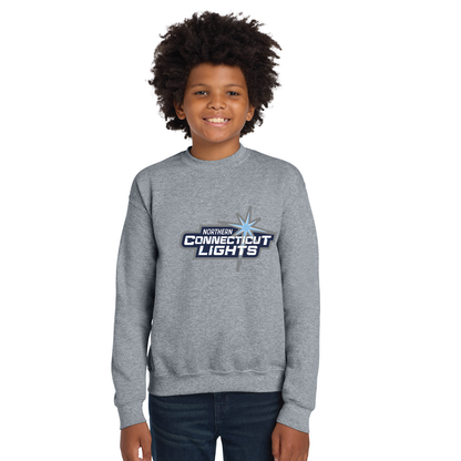 Northern Lights Hockey: Youth & Adult Crewneck Sweatshirt 18000
