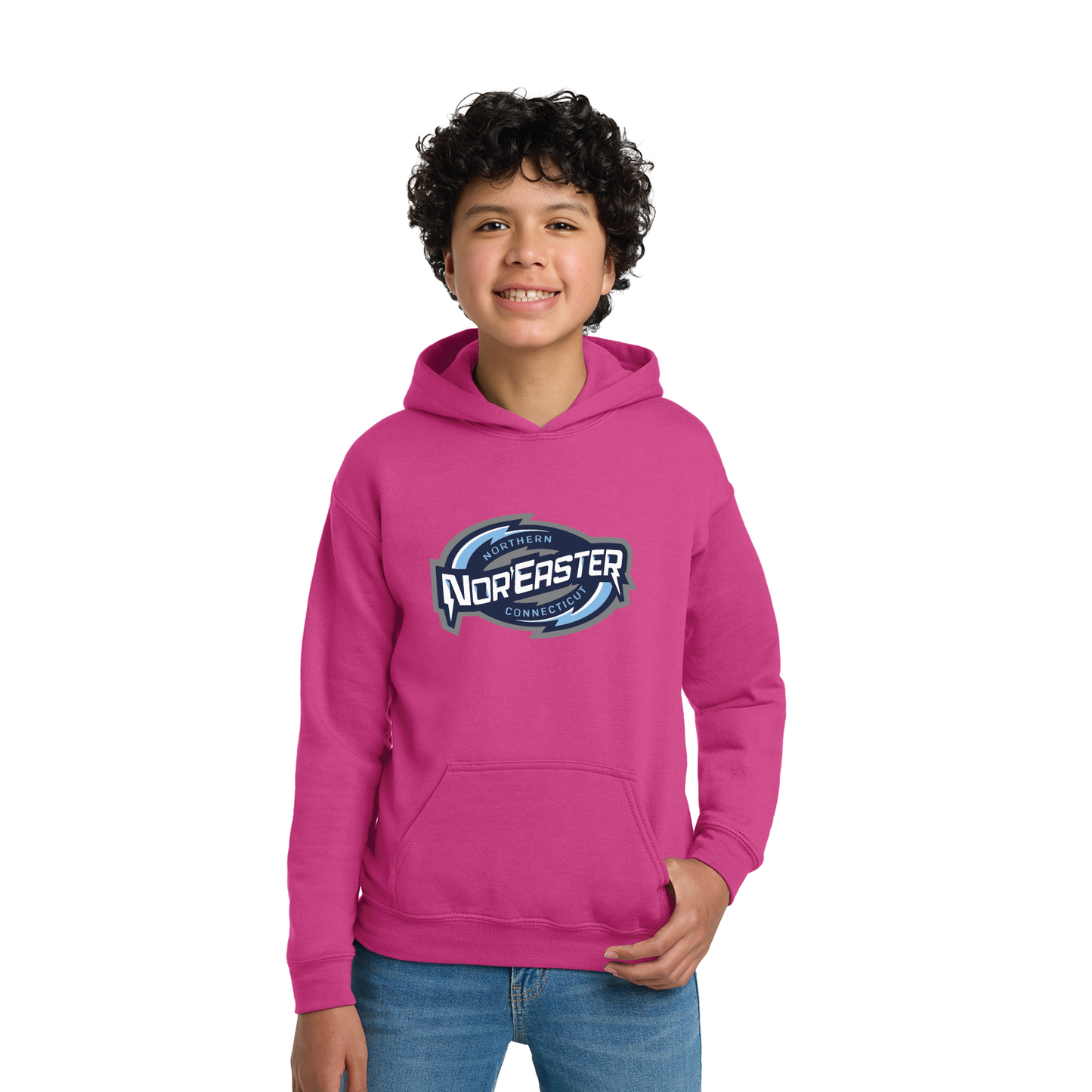 Noreaster Hockey: Youth & Adult Hooded Sweatshirt 18500