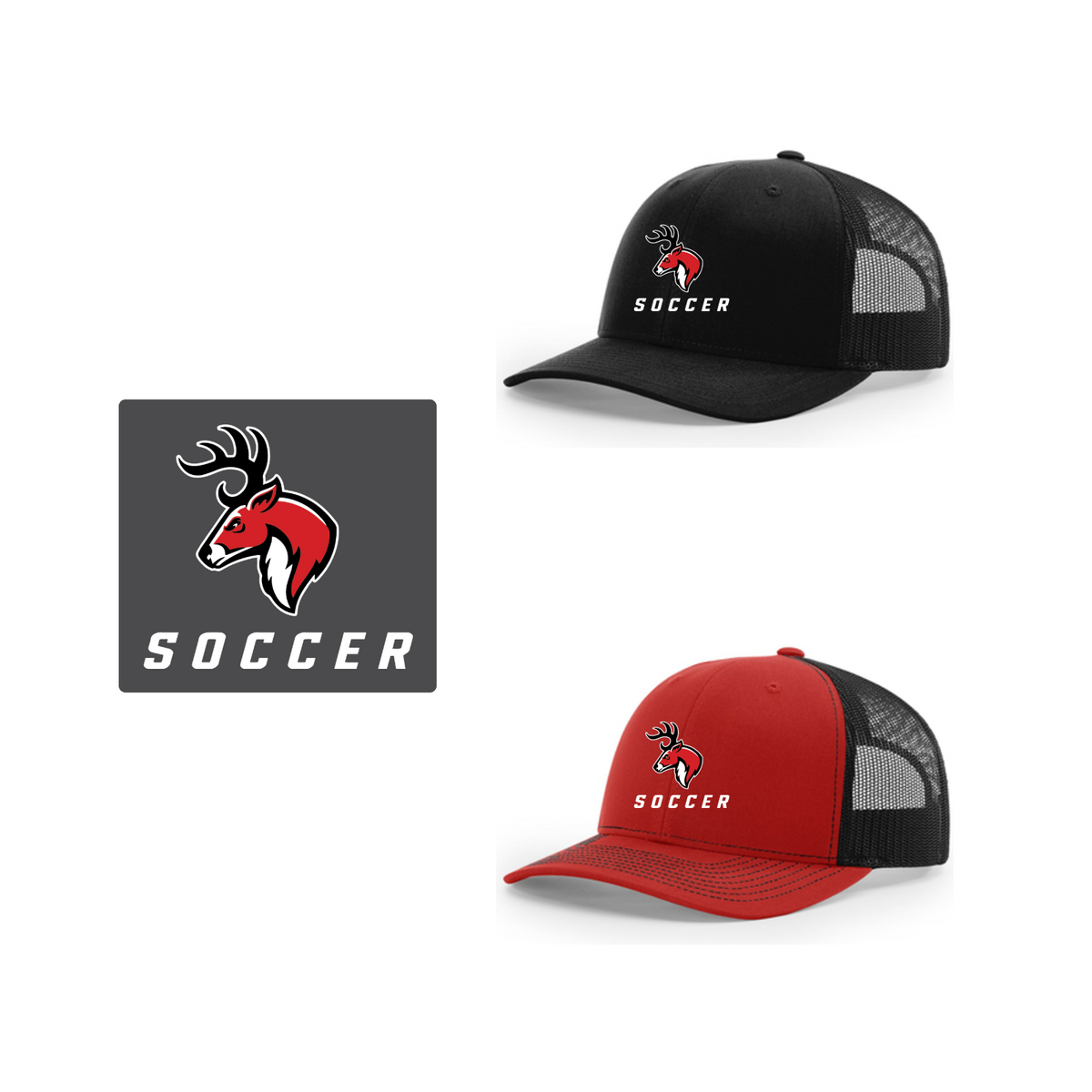 Northwestern Soccer: 112 Richardson Trucker Cap