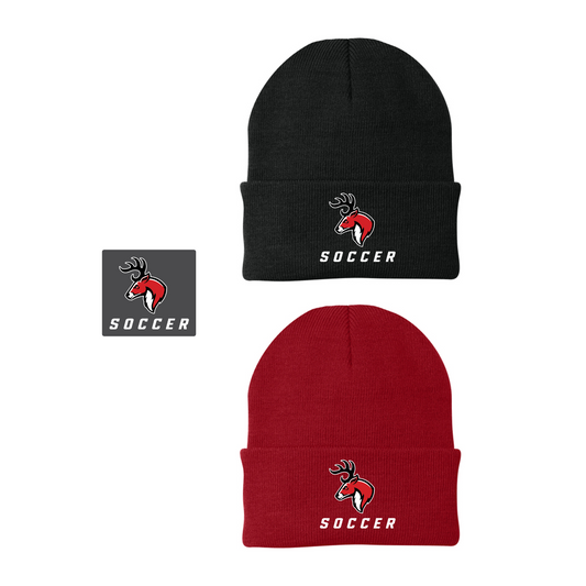Northwestern Soccer: CP90 Port Authority Knit Cap