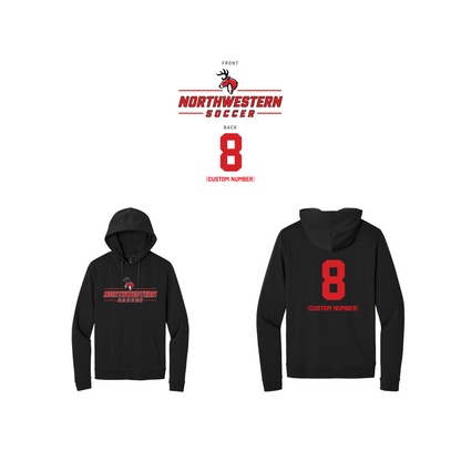 Northwestern Soccer: DT1300 District Perfect Tri Fleece Pullover Hoodie