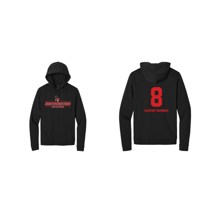 Northwestern Soccer: DT1300 District Perfect Tri Fleece Pullover Hoodie