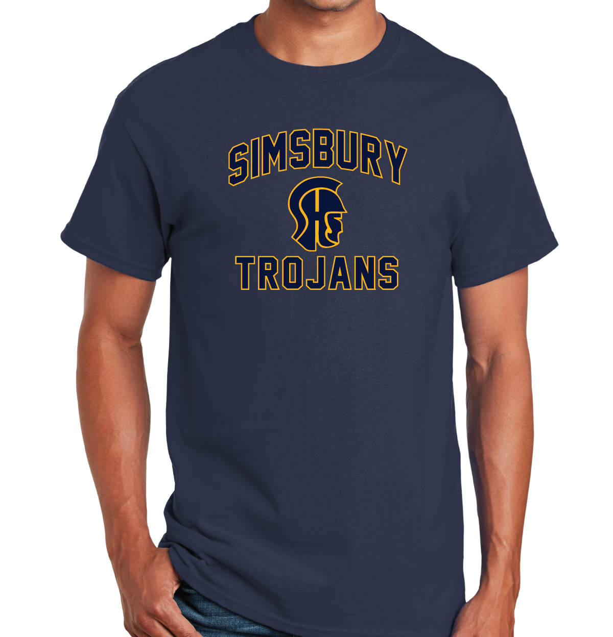 T-Shirt: Simsbury Trojans NEW 2024