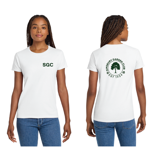 Simsbury Garden Club: Women's Cotton T Shirt