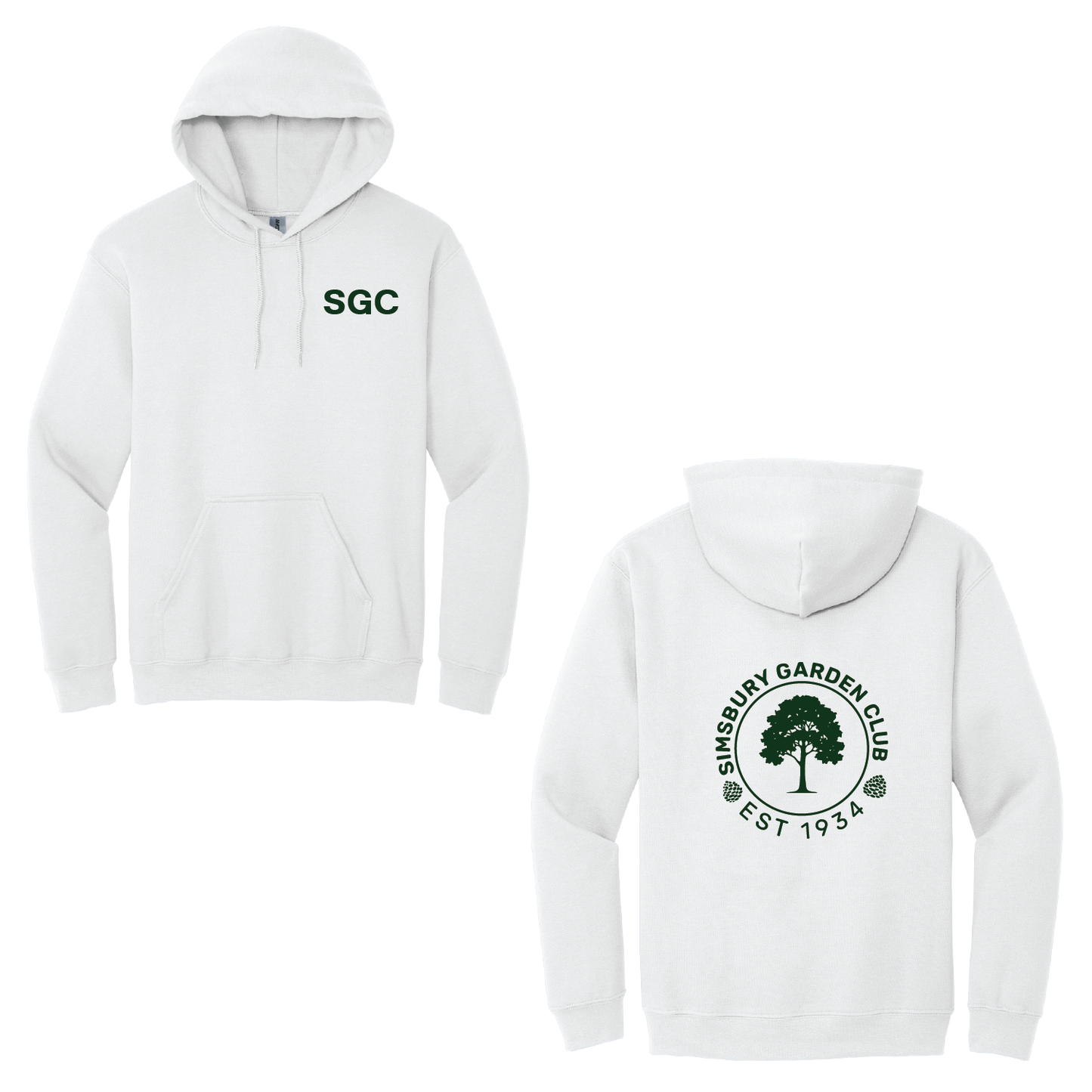 Simsbury Garden Club: Gildan 50/50 Lightweight Hoody