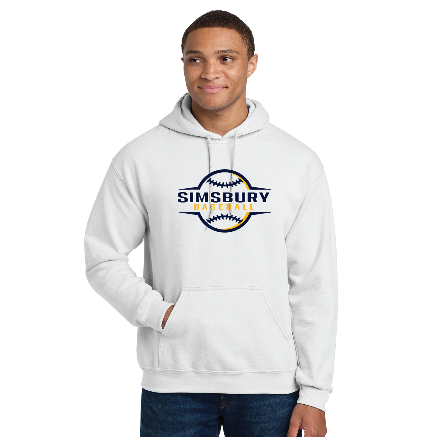 SHS Baseball: Gildan 50/50 Lightweight Hoody Logo #1