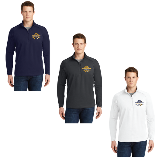 SHS Baseball: Men's Sport Tek 1/4 Zip Logo #1