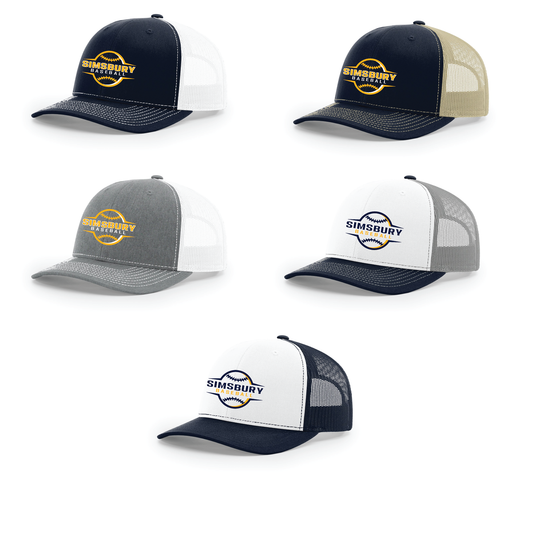 SHS Baseball: 112 Structured Snapback Hat Logo #1