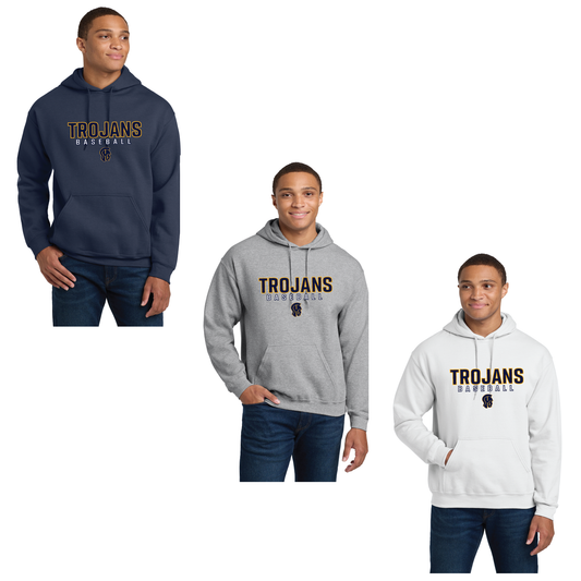SHS Baseball: Gildan 50/50 Lightweight Hoody Logo #2