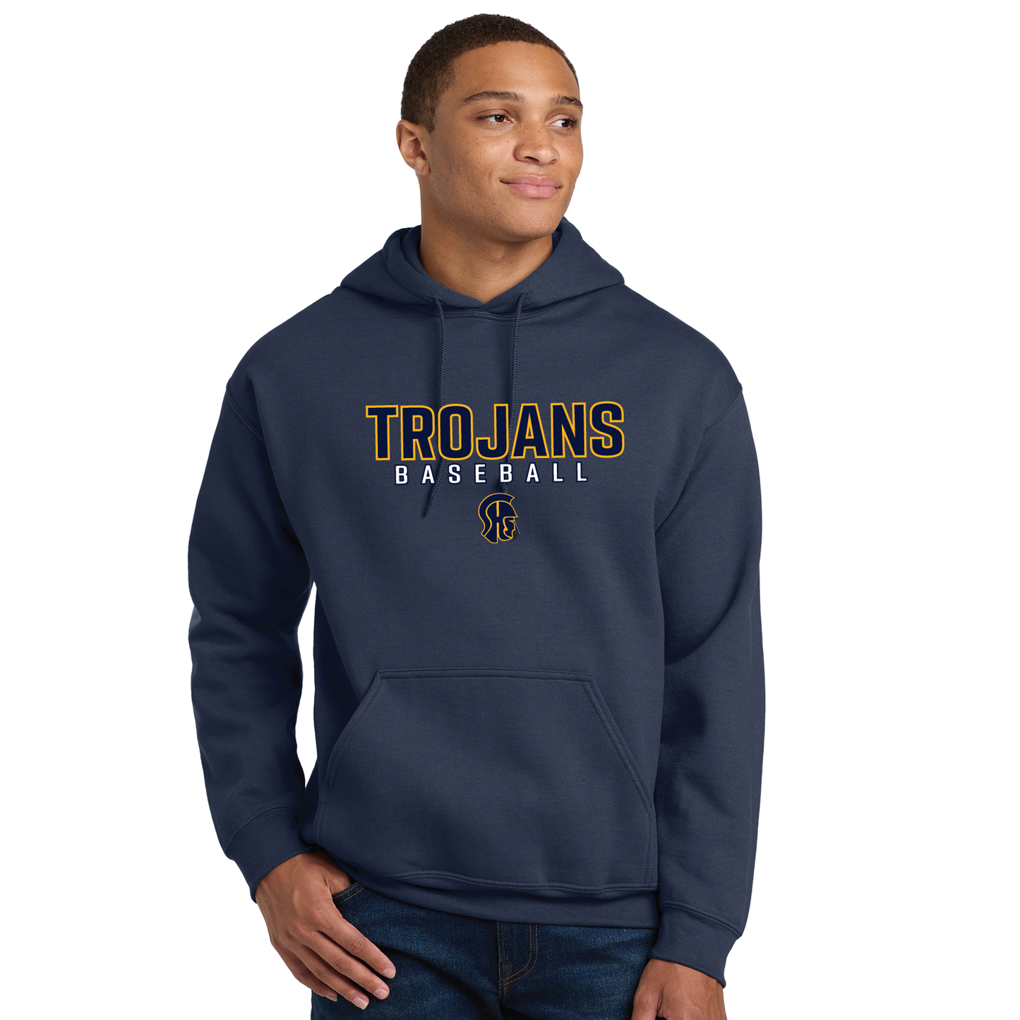 SHS Baseball: Gildan 50/50 Lightweight Hoody Logo #2