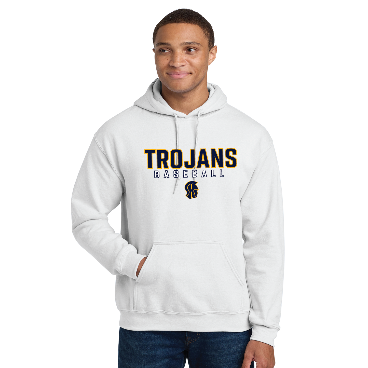 SHS Baseball: Gildan 50/50 Lightweight Hoody Logo #2
