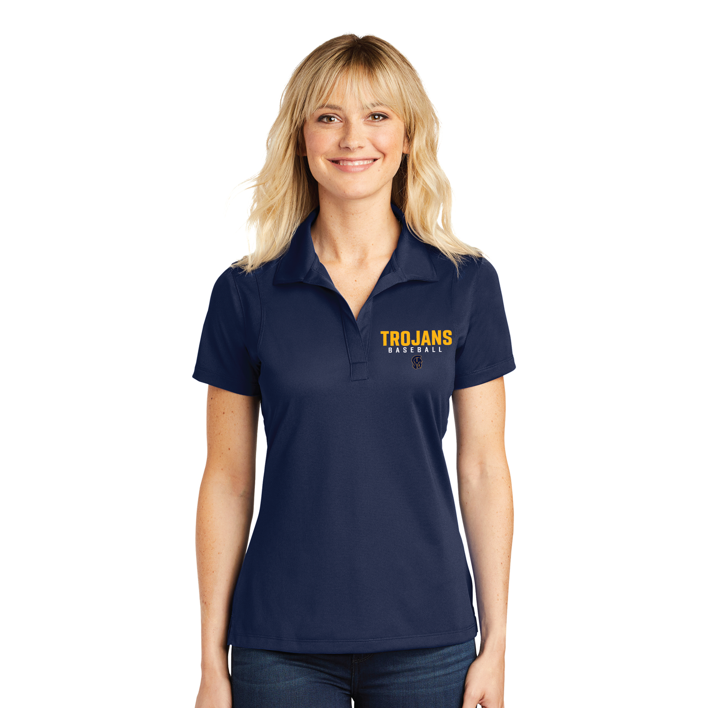 SHS Baseball: Women's Sport Tek Polo Logo #2