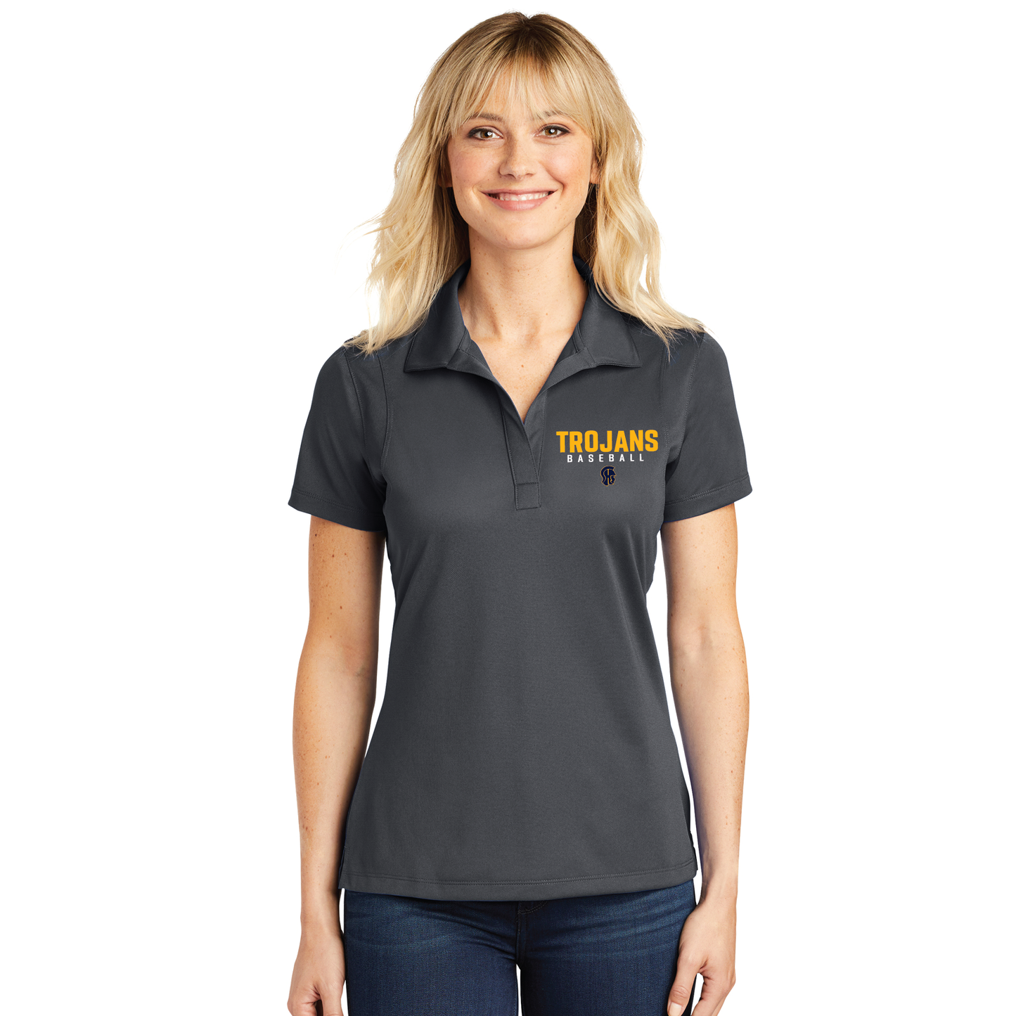 SHS Baseball: Women's Sport Tek Polo Logo #2