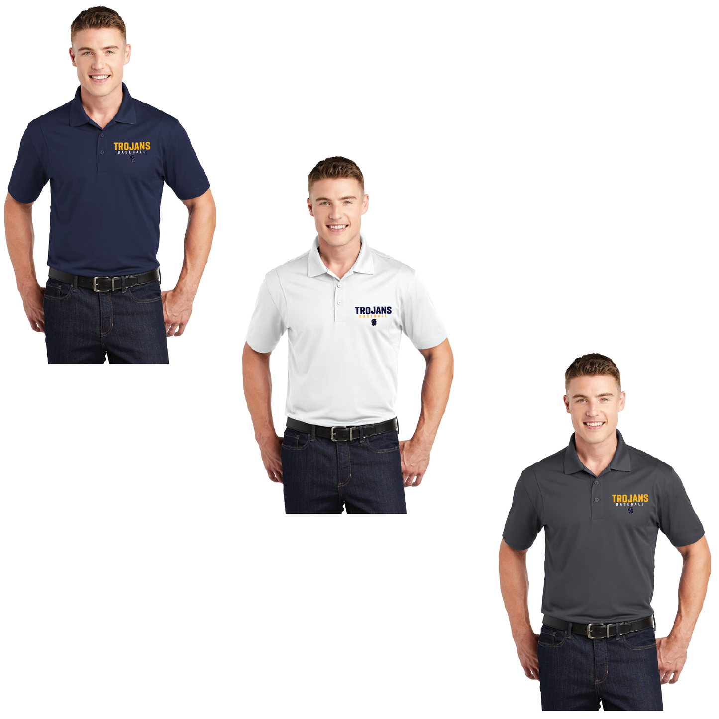 SHS Baseball: Men's Sport Tek Polo Logo #2