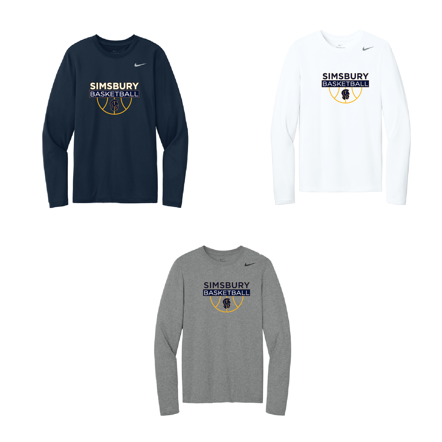 SHS Basketball: NKHQ4550 Nike Dri Fit Longsleeve Tee