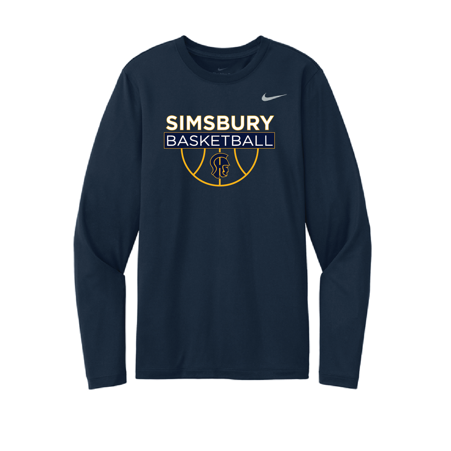 SHS Basketball: NKHQ4550 Nike Dri Fit Longsleeve Tee