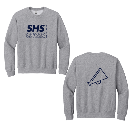 SHS Cheer Crewneck Sweatshirt: Cheer Fall 2024 Logo