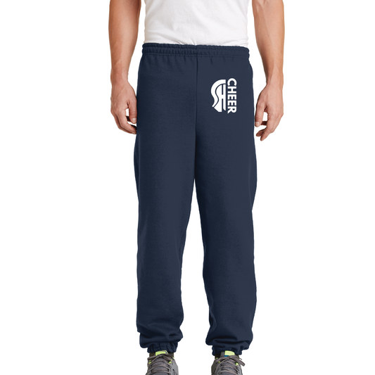 SHS Cheer Gildan Sweatpant: Trojan Head Cheer