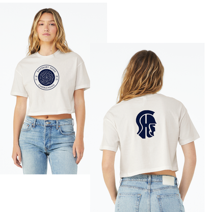 SHS Cheer: Choose your Logo! BELLA+CANVAS® Women’s Jersey Crop Tee. BC6482 Choose