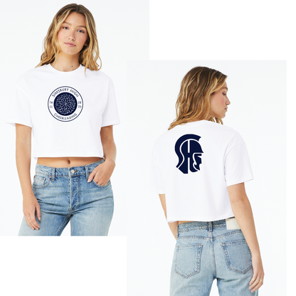SHS Cheer: Choose your Logo! BELLA+CANVAS® Women’s Jersey Crop Tee. BC6482 Choose